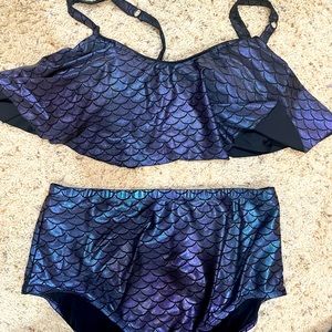 Mermaid 2 piece swimsuit